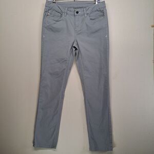 Stio Womens Size 12 Rivet Pant Gray Straight Leg Outdoor Hiking Casual